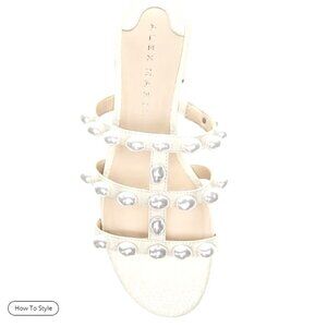 Alex Marie Pearl Embellished Beautiful Sandals